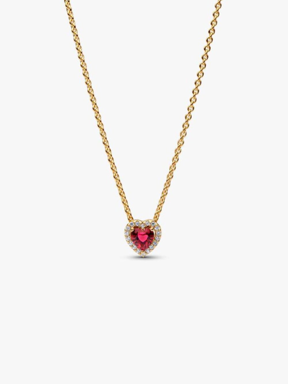 Pandora Elevated Heart Necklace